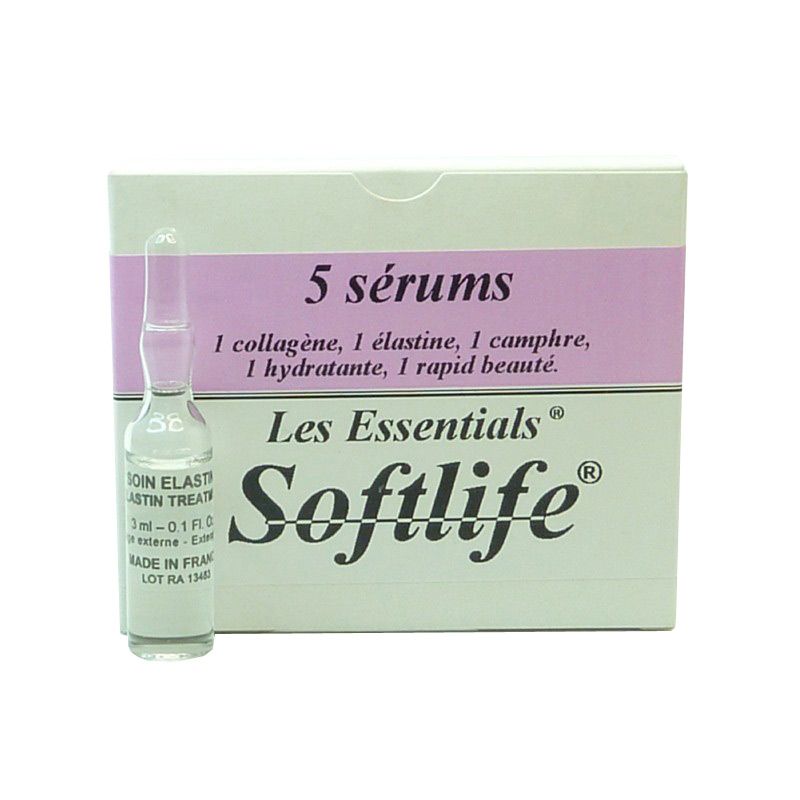 Serum visage assortiment 5 ampoules